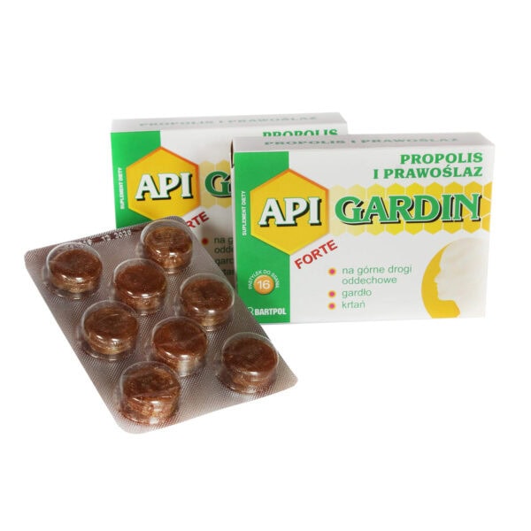 Propolis i prawoślaz pastylki ApiGardin