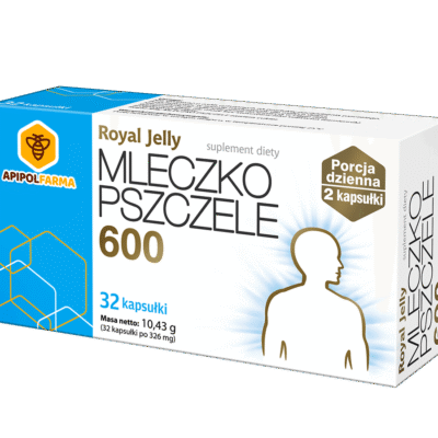 Mleczko pszczele 600mg kaps. Royal Jelly