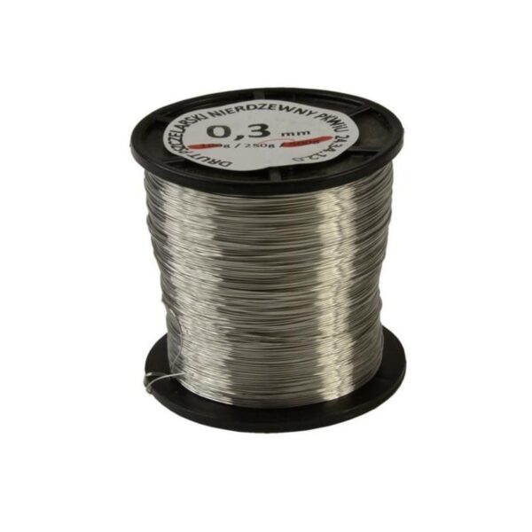 drut nierdzewny 03 250g drut nierdzewny 03 250g