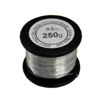 Drut ocynkowany 0,3 mm 0,25 kg