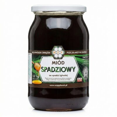Miód spadziowy iglasty 1,2 kg