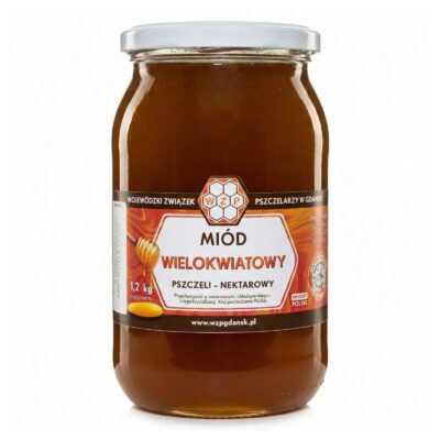 Miód wielokwiatowy 1,2 kg
