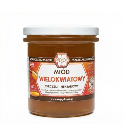 Miód wielokwiatowy 0,45 kg