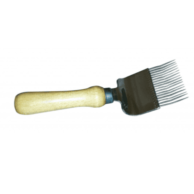 Widelec do odsklepiania gięty