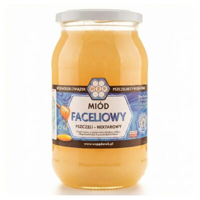 Miód faceliowy 1,2 kg