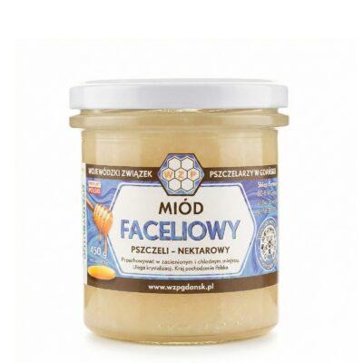 Miód faceliowy 0,45 kg