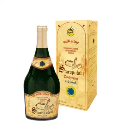 Miód Pitny Trójniak Staropolski 0,75 l.