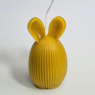 Świeca jajko z uszami